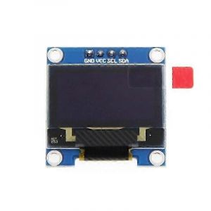 0,96 Pouce Iic I2c Série Gnd 128x64 Oled Lcd Module D'affichage Led Ssd1306 Pour Arduino Kit Affichage Blanc - Neuf