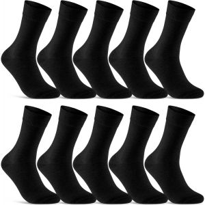 Utigh-10 Paires Chaussettes Homme Femme Confortable Coton Respirantes - Neuf