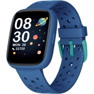 Montre Connect&eacute;e Enfant Non APP Connect&eacute;e, 1,83"" Smartwatch avec Podom&egrave;tre, IP68 &Eacute;tanche, Cardiofrequencem&egrave;tre, Moniteur de Sommeil, Jeux Puzzle pour Gar&ccedil;ons Filles Les Enfants 5 Ans et Plus - Neuf