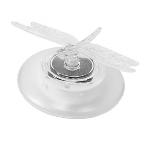 Lampes solaires flottantes pour piscine - Motif papillon/libellule, LED &eacute;tanches, couleurs changeantes, autonomie de 8 heures - Neuf