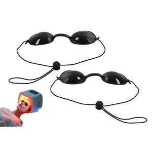 Lot De 2 Lunettes De Protection Pour Lit De Bronzage &Agrave; Lumi&egrave;re Rouge, Pour Une Protection Oculaire Optimale Pendant L'exposition Au Soleil. - Neuf