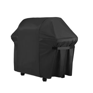 Barbecue à Couvercle, Barbecue Bâche, 420D Étanche Double Couche avec réglage Bilatéral Fixe Boucle, Barbecue Couvercle Étanche, BARBECUE Bâche de Couverture (152 cm/60inch) - Neuf