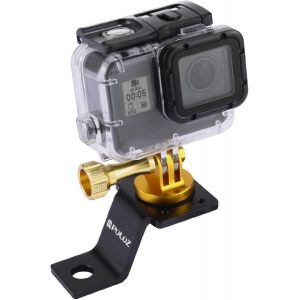 Go Pro Motorcycle Handlebar Mount with Screw for GoPro Hero12 Black Hero11 10 9 8 7 6 5 for Insta360 Ace/Ace Pro, for DJI Osmo Action 4 - Neuf