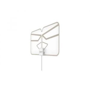 Meliconi - Antenne TV d'int&eacute;rieur FLEXI - Signaux num&eacute;riques DVBT/DVBT2 - Filtres 4G 5G - Enroulable et facile &agrave; transporter - Neuf