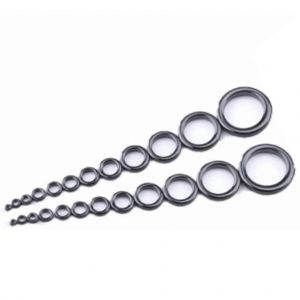24pcs Canne À Pêche Kit De Réparation Pointe De Tige Kit De Réparation Anneau De Guidage En Céramique 12 Tailles Kit De Remplacement D'?il De Tige - Neuf