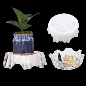 Moules R&eacute;sine Bols,Bowl Resin Mold, Bricolage Plateau Moulage,Epoxy Moule Coul&eacute;e Pour Planche &Agrave; Fruits, Plat &Agrave; Dessert,Dish - Neuf