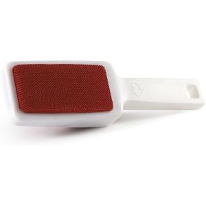 JGD-- Brosse en velours double face pour v&ecirc;tements - &eacute;limine les peluches et les duvets des vestes, manteaux et tapis - Neuf