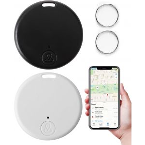 KAL-Lot De 2 Localisateurs De Clés Bluetooth 5.2 -Traceur De Clés Smart Tag Gps Compatible Avec Ios Et Android -Avec Recherche Bidirectionnelle -Contrôle À Distance Par Application -Alarme Anti-P - Neuf