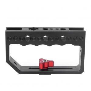 Poignee superieure en alliage d'aluminium pour appareil photo professionnel, support pour griffe porte-accessoire - Neuf
