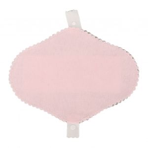 Lot De 4 Serviettes Hygieniques En Coton Rose Graphene, Respirantes, Super Absorbantes, Lavables Et Reutilisables, Taille M - Neuf