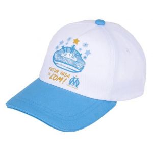 Taille Unique - Casquette B&eacute;b&eacute; Gar&ccedil;on Om Collection Officielle Olympique De Marseille - Neuf