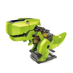 Mod&egrave;le de dinosaure &agrave; monter soi-m&ecirc;me, jouet &eacute;ducatif 3 en 1 pour enfants de 7 &agrave; 14 ans, aliment&eacute; &agrave; l'&eacute;nergie solaire, kit d'assemblage - Neuf