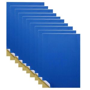 Papier Autocollant A4 - &Eacute;tiquettes Autocollantes A4 8.27x11.69 Inch Bleu Fonc&eacute; - Neuf