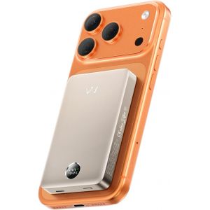 JGD-Batterie Portable Magn&eacute;tique, Certifi&eacute;e Qi2 15W avec Affichage LED, Chargement Rapide PD 30W, Pack Batterie 10 000mAh, Design Ergonomique, pour iPhone S&eacute;rie 16/15/14/13/12 - Neuf