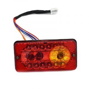 12v Dc Led Feux Arrière Frein Clignotant Feu De Recul Pour Tricycle Électrique - Neuf