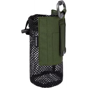 Jgd-Bassdash Tactique Molle Bouteille D'eau Poche Avec Mousqueton Pliable Mesh Holder Bag Pour Voyage P&ecirc;che Chasse Randonn&eacute;e Activit&eacute;s De Plein Air - Neuf