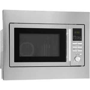 NouvelHorizonstore-Micro-ondes encastrable 3en1 | gril et air chaud, | Microwave | 25 L | 10 programmes automatiques | grille et plateau tournant inclus (&Oslash; 32 cm)| 900 watts | acier inoxydable | MWG - Neuf