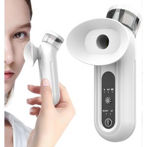 Vaporisateur oculaire Nano &agrave; vapeur, mini vaporisateur oculaire portable rechargeable, vaporisateur pour les yeux secs avec compresse chaude, baguette de th&eacute;rapie par la vapeur pour soulager la s&eacute;cheresse oculaire, lot de 2 - Neuf