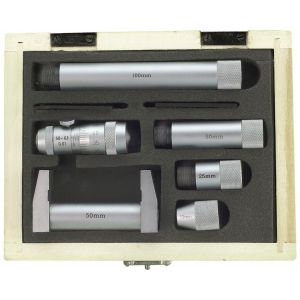 Microm&egrave;tre d'int&eacute;rieur 2 touches avec rallonges 13 + 25 + 50 + 100 + 150 + 200 mm r&eacute;solution 0,01 mm plage de mesure 50 - 600 mm Limit MMSS600 - Neuf