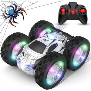 SANSH-Voiture Télécommandée Tout Terrain Jouet Enfant, Voiture Radiocommandée de Course 4x4 Rapide 15 KM/H Monster Truck Rechargeable RC Drift Car Jeux Garcon Fille Cadeau Enfant 3 4 5 6 7 8 9 Ans - Neuf