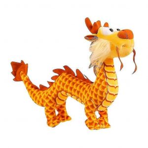 2024 Année du Dragon Peluche Jouet,Mascotte Chinoise en peluche Cadeau de collection doux pour les festivals - Neuf