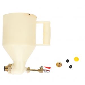 Pistolet pulverisateur a air comprime a tremie de 3 L, pour peinture industrielle, boue de diatomees, mastic, buse de 4/6/8 mm - Neuf