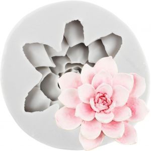 Kal-Moule En Silicone En Forme De Fleur De Lotus Pour Décoration De Gâteau, Pâte À Sucre En Argile Polymère - Neuf