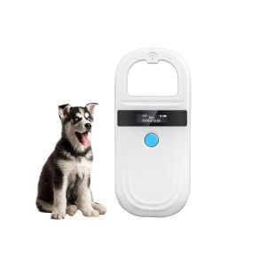 Lecteur De Micropuces Portable Pour Animaux De Compagnie, Compatible Avec Les Micropuces Fdx-B Et Emid, Avec Chargement Usb Et &Eacute;cran Oled. - Neuf