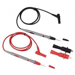 Sonde MultimèTre Ultra Tranchante, Fils De Sonde PlaquéS Or PréCis 1000v 20a Avec Pince Crocodile - Neuf