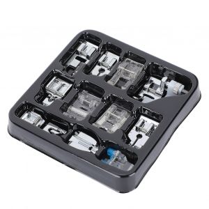 11pcs Machine À Coudre Pied-De-Biche Ménage Multifonctionnel 505a Invisible Fermeture Éclair Couture - Neuf