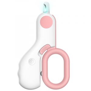 Coupe-Griffes Pour Animaux De Compagnie Avec Led, Coupe-Griffes Pour Chat, Rose - Neuf