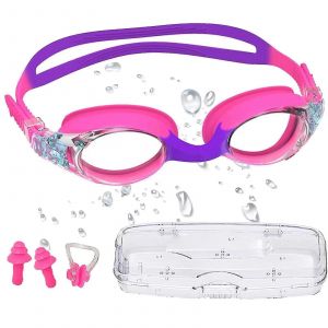 Lunettes De Natation Pour Enfants Anti-Bu&eacute;e Anti-Fuite R&eacute;sistant Aux Uv (3-14 Ans) - Neuf