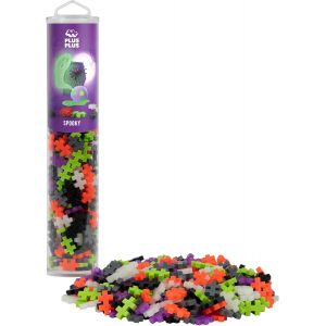 ERYI-- 240 Briques De Construction - Mélange De Couleurs Épouvante - Tube Halloween 240 Pcs - Jeu De Construction Pour Enfant Dès 3 Ans - Jouet Éducatif Et Ludique Fille Et Garçon - Pp4317 - Neuf
