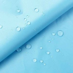 Meetee 190t Polyester Résistant À La Douche Tissu Enduit Parapluie Imperméable Mince Tissu Imperméable Bricolage Accessoires - Type Lightblue-200cm-150cm - Neuf