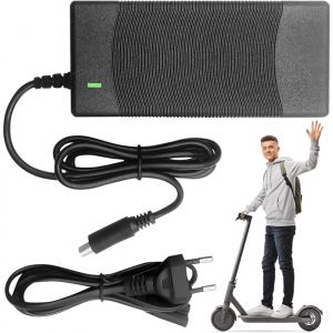 Kalanka-Chargeur Xiaomi M365, 42 V 2 A Ca, Pour Scooter &Eacute;lectrique Ninebot Es1 Es2 Es4 - Neuf