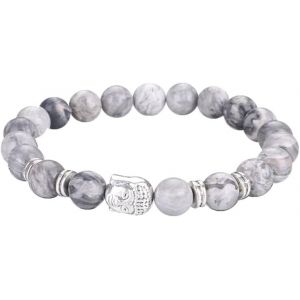 ERYI-Bracelet De Bouddha Tibétain En Pierres Naturelles - Oeil De Tigre 0.8Cm Pour Yoga, Décontracté - Pour Femmes Et Hommes - Neuf