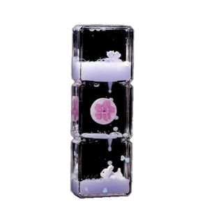Mini Dessins Animés Sablier Liquide,Sablier Pour Enfants,Violet - Neuf