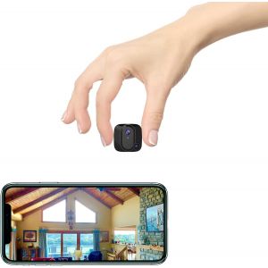 Mini Spy Camera 4k Wifi Wireless For Baby Hidden Home Animal Indoor Security Surveillance Cameras With App Alarm 100 Days Standby Pir Human Detection Automatic Night Vision - Neuf