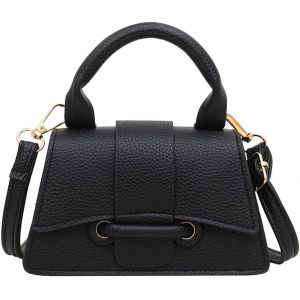 KALANKA-Sac a Main Femme Petit Bandoulieres Sacs Port&eacute;s &Eacute;paule PU en Cuir Mini Fourre Tout Vintage Tendance Pochette con Anse pour Travail Vie Quotidienne - Neuf