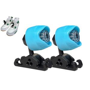 Lampes Frontales Led Rechargeables Pour Chaussures, Avec Angle R&eacute;glable Et Trois Modes D'&eacute;clairage - Lot De 2 - Neuf
