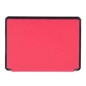 Etui Paperwhite Oasis 2019 En Cuir Pu A Motif Croise, Ultra Fin Et Leger, Pour Kindle, Rouge Et Violet - Neuf