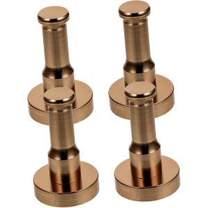 Muraux Multifonctionnels Ensemble De Quincaillerie De Salle Bain Patère Porte-Serviettes Cuivre Brossé - Neuf