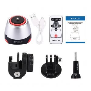 Tete de trepied panoramique rotative a 360¡ã avec telecommande Bluetooth pour smartphone reflex numerique - Neuf