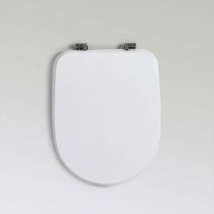 Abattant WC KIAMAMI VALENTINA Mod&egrave;le Aretusa Blanc - Neuf