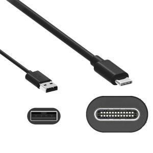 JGD-Chargers - C&acirc;ble de donn&eacute;es/chargement USB-A vers USB-C de 1 m (SKN6473A). - Neuf
