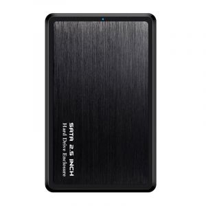 HDD Case Adaptateur SSD SATA Vers USB3.0 de 2,5 Pouces pour BoîTier de Disque Dur USB de 7Mm / 9.5MM BoîTier de Disque Dur Externe (Noir) - Neuf