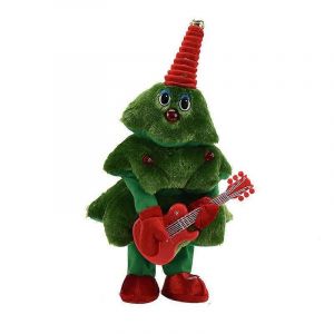 Sapin de Noël électronique en peluche dansant, décorations pour enfants-C - Neuf
