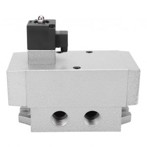 XYONG Electrovanne 2 positions 5 voies G3/4 po K25DH-20, commande electrique simple, equipement industriel, 110 V CA - Neuf