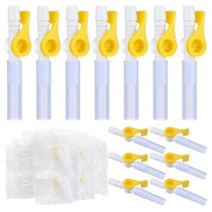 15 Pack de valve de cathéter Emballage individuel Valve de cathéter de drainage d'urine avec bords lisses et [hhhhhs] - Neuf