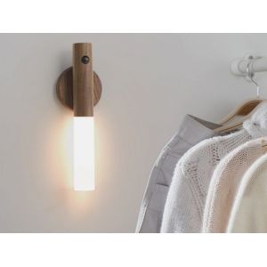 Lot De 2 Veilleuses Led &Agrave; D&eacute;tecteur De Mouvement &iquest; Lampe Murale Rechargeable Pour Armoire - Neuf
